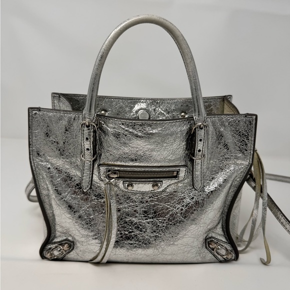 Balenciaga small tote bag with a thin long strap (crossbody bag) - Picture 2 of 7